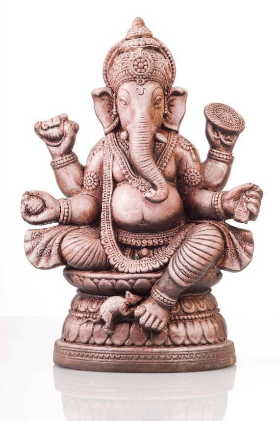 Ganesha, the Hindu deity known as the remover of obstacles